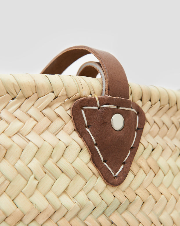 French Straw Market Bag