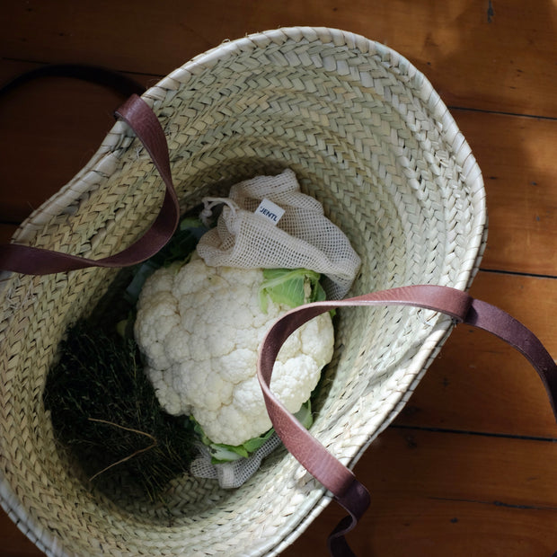 French Straw Market Bag