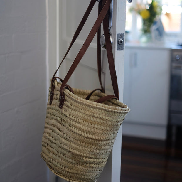 French Straw Market Bag