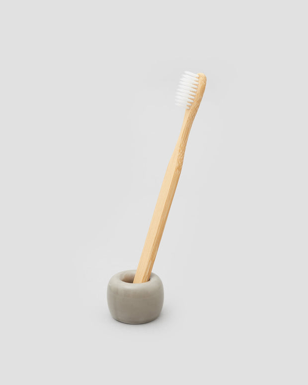 Bamboo Toothbrush - White