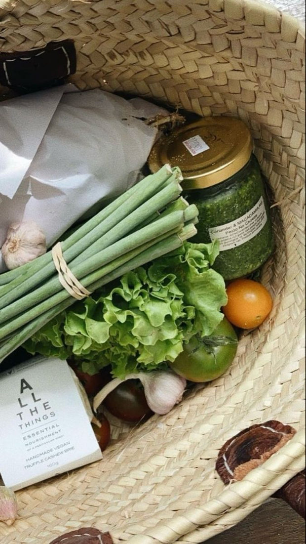 French Straw Market Bag