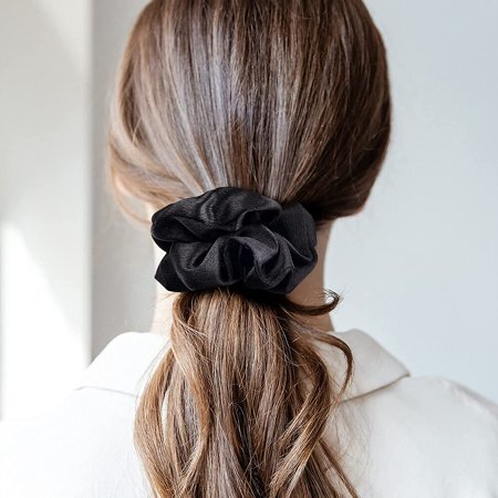 Silk Satin Scrunchies