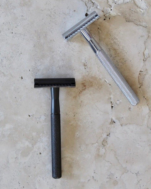 Reusable Safety Razor - Silver