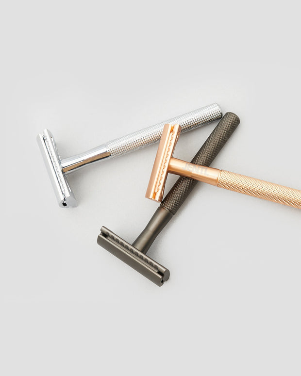 Reusable Safety Razor - Black