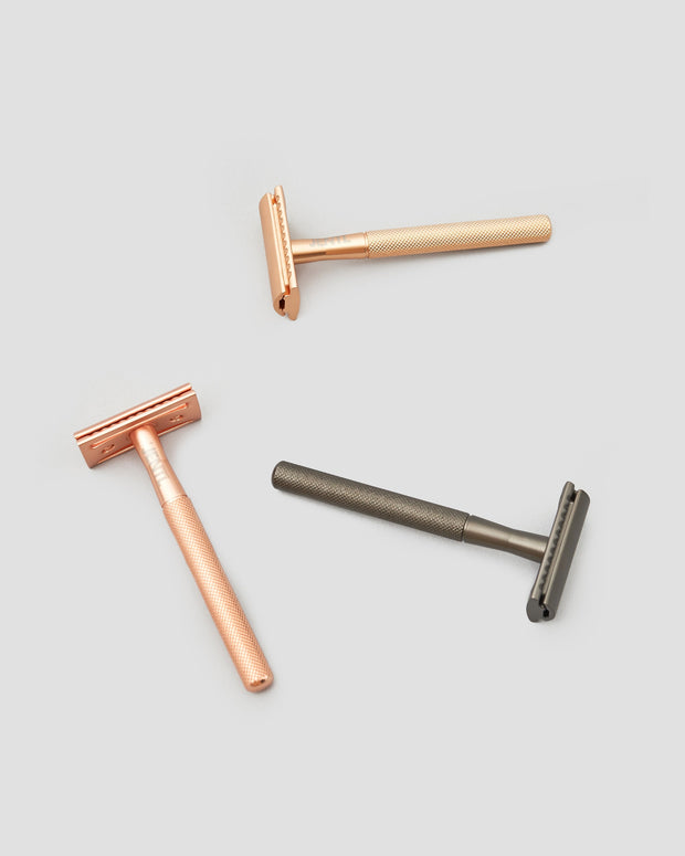 Reusable Safety Razor - Black