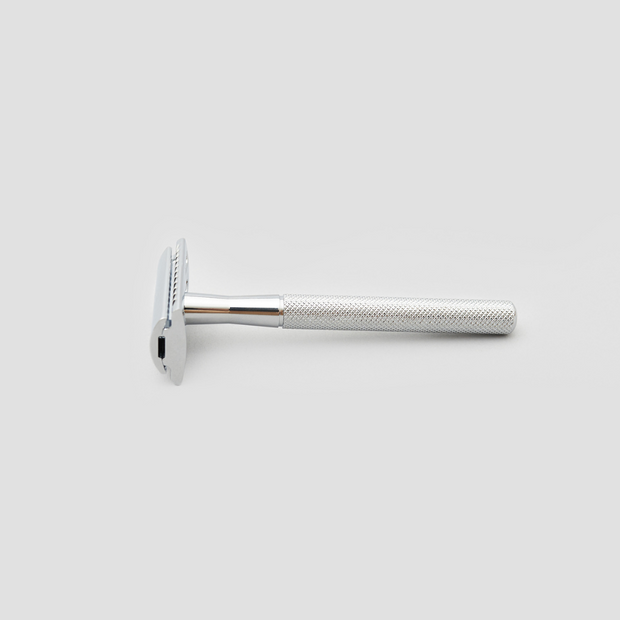Silver Safety Razor | Sleek Silver Safety Razor – Jentl.