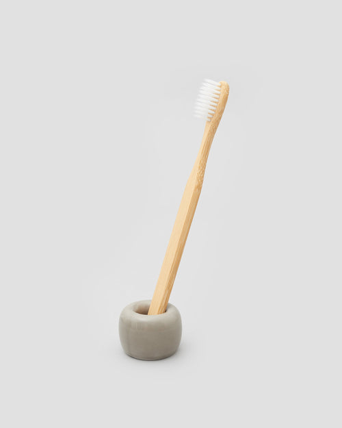 Bamboo Toothbrush - White